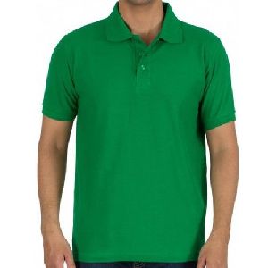 Mens Polyester Polo T-shirt
