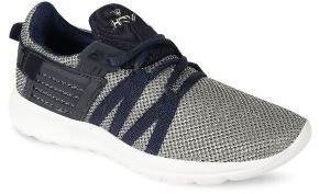 HRV SPORTS Men's Grey and Blue Running Shoes