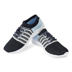 HRV SPORTS Mens Navy Sky Blue Running Shoes