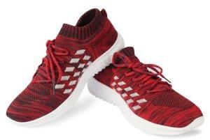 HRV SPORTS Mens Red Navy Running Shoes