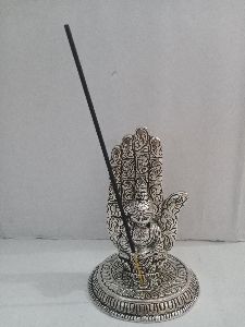 Metal Buddha incense burner
