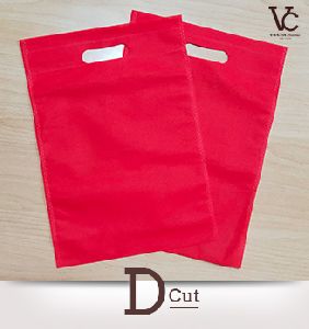 D - Cut Multi colour non woven bags
