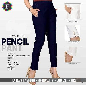 Cotton Pencil Pant