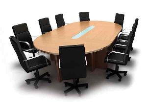 Oval Conference Table