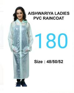 Aishwariya Ladies PVC Raincoat