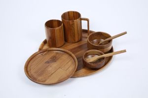 Wooden Dinner Set