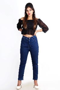 Woman's Super High Waist Jeans Skinny Fit