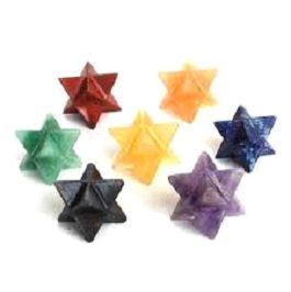 Gemstone Merkaba Stars