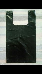 Black color plastic carry bag
