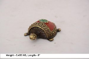 Brass Tortoise Statue Craft