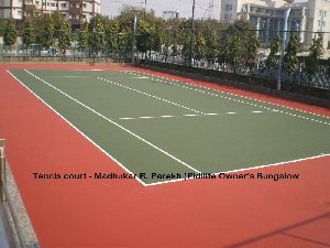 TENNIS COURT SYNTHETIC FLOORING