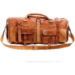 Leather Duffle Bag