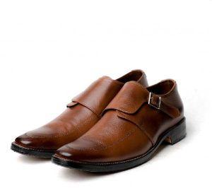 Monk Strap Handmade Leather Shoes