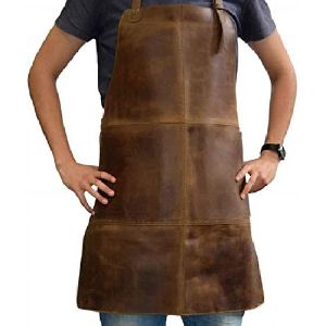 Waxed Canvas Work Leather Apron