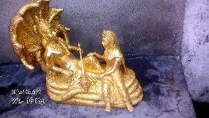 Brass Vishnu Statue