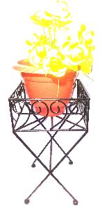 WROUGHT IRON FLOWER POT STANDS/PLANT STAND