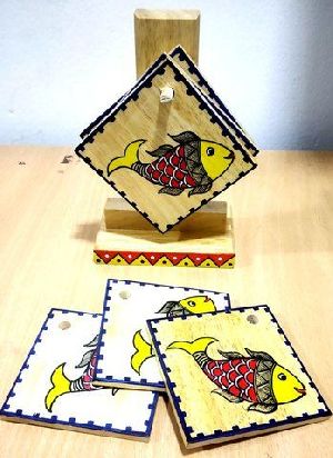 Hand Painted Tea Coaster