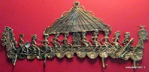 Handcrafted Brass Dhokra Key Holder