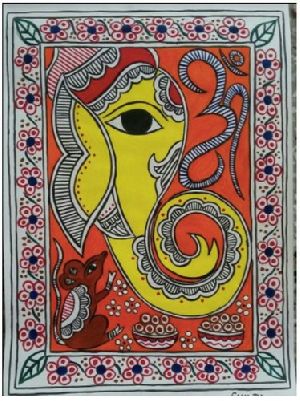 Decorative Madhubani Painting