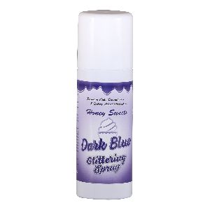 Dark Blue Glittering Spray