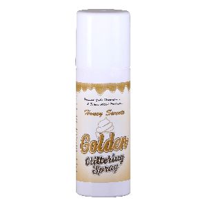 Golden Glittering Spray