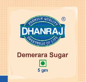 Demerara sachet sugar - 3 gm