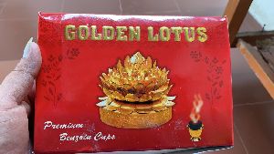 Golden Lotus Sambrani Cups