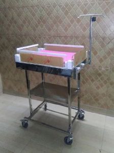 Stainless Steel Infant Care Trolley
