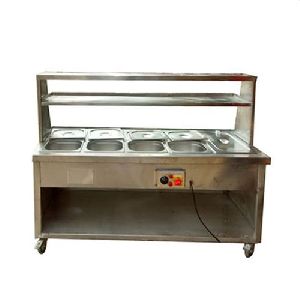 Stainless Steel Bain Marie Counter