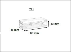 Clear Plastic Box 50 gm