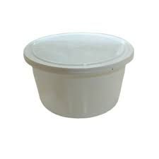 disposable plastic round container 250 ml
