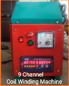 9 channel Coil Winding Machine