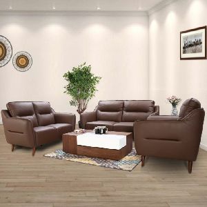 Rajtai Rexine Double Sofa for Restaurant