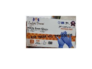 ENGLISH BROWNE NITRILE EXAM GLOVES