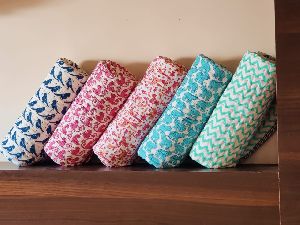 Hand Block Printed Baby Quilt
