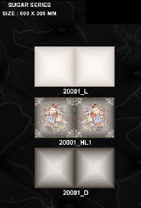 300x600mm Sugar Series Digital Wall Tiles