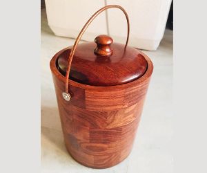 Wooden Ice Bucket