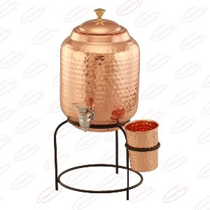 Copper Water Dispenser With Stand