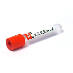 VAC. BLOOD COLLECTION TUBE CLOT ACTIVATOR 4ML (13X75MM)