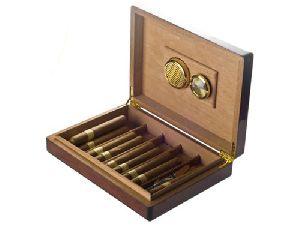 Wooden cigar box