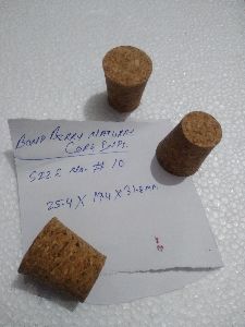 Tapered Cork Stopper- Size no- #10