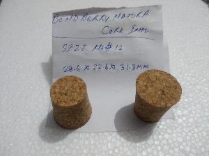 Tapered Cork Stopper- Size No- #12