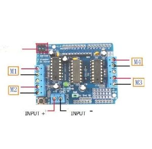 0826U40KLRA Q L293D Motor Driver/Stepper/Servo Shield for Arduino