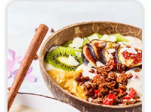 Polished Coconut Shell Bowl