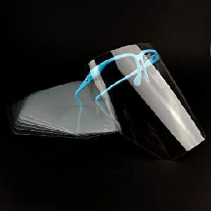 Face Shield With Glass Frame