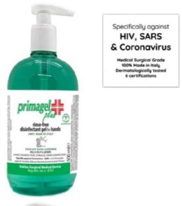 Primagel Plus Instant Hand Sanitizer