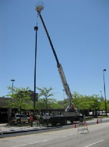 Street Light Pole Installation Service