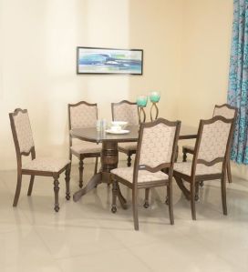 NILKAMAL VOLKA 6SEATER DINING TABLE SET