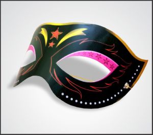 Black Party Mask