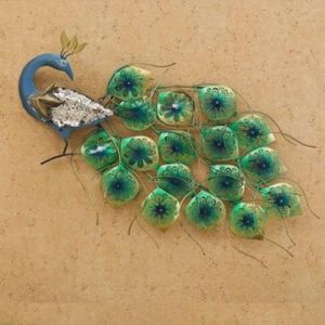 Iron Peacock Wall Hanging